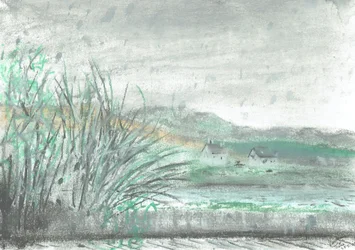 Insel Jura im Regenschauer, 2005